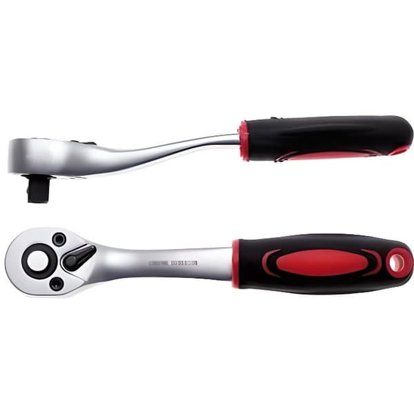 Vändbar spärrhake 72 skåror per varv 3/8 (9,52 mm) fyrkantsdrift Chrome Vanadium