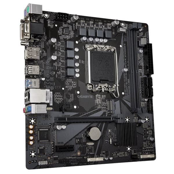 GIGABYTE H610M S2H V2 DDR4 rev. 1.0 / Intel H610 / LGA1700 / 2x DDR4 / M.2 / DP / VGA / HDMI / DVI-D / mATX