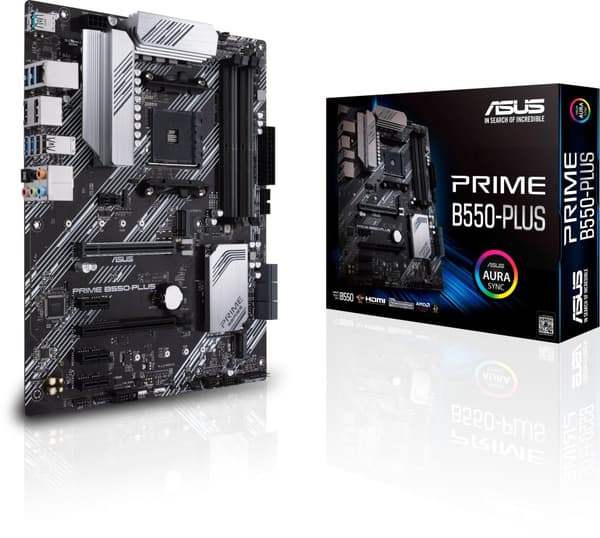 ASUS PRIME B550-PLUS AMD B550 Socket AM4 ATX