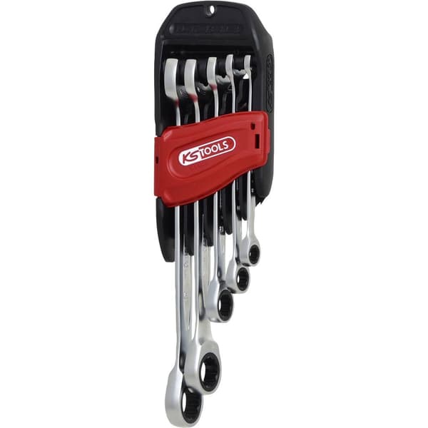 KS Tools 503.5205 Ringskruvnyckelsats 5 delar Nyckelvidd (Metrisk) (för titel) 19 mm