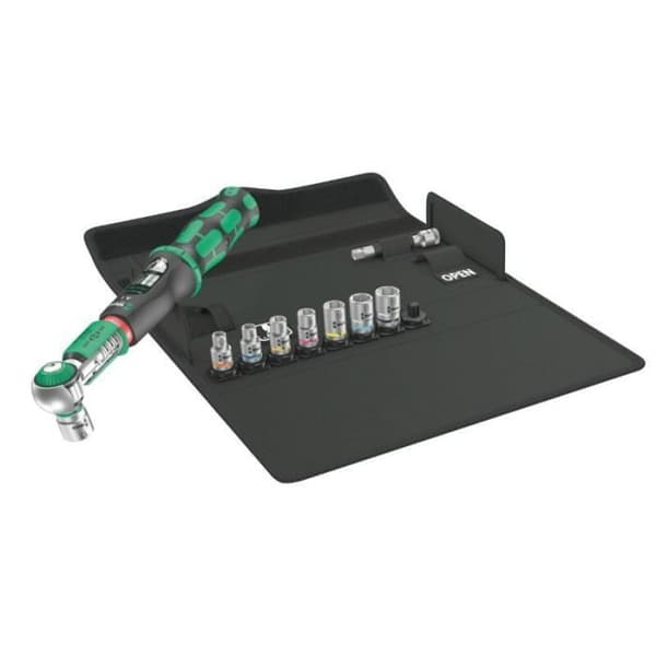 Wera Safe A1 momentnyckel - Svart/Grön - 2/12 Nm