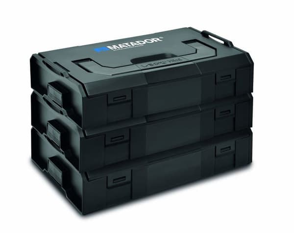 Spärrnyckel - Hylsnyckel - momentnyckel Matador - 81450189 - 8145 0189 SmartyBOX S3 Set med 12 delar Svart