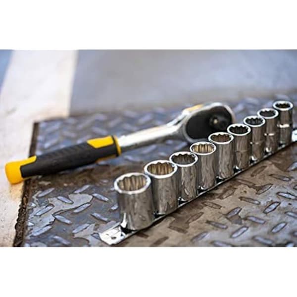 Spärrhake - STANLEY - STMT82671-0 - 5° återställningsvinkel - Metallspak - Stor frigöringsknapp