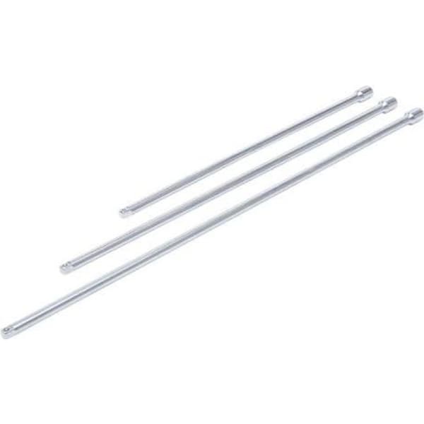 Förlängningar för ratchetnyckel - BGS - 92235 - 3 st - 300/380/450 mm - Kolstål
