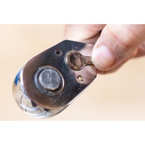 STANLEY 72-tands 1/2"-spärr - STMT82665-1 - Grå - Ljus satinfinish - Reverseringsspak i metall