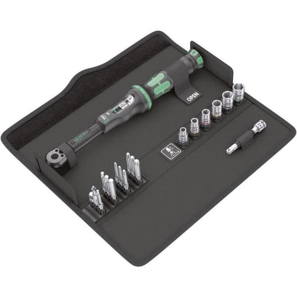 Momentnyckel - WERA - Click-Torque A 6 Set 1 - 2,5-25 Nm - 1/4" vändbar - Hög precision