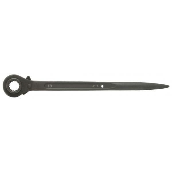 KS vändbar hylsnyckel special för montering av ställningar - KSTOOLS - 17-19 mm - Metall