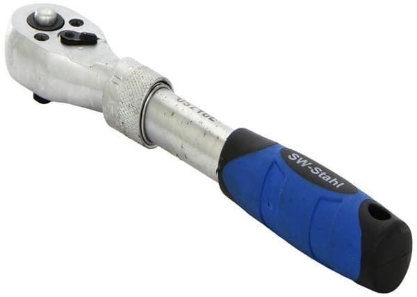 Kraftnyckel - hylsnyckel - dynamometrisk nyckel Sw-stahl - 05716L - teleskopisk med spärr 1/4