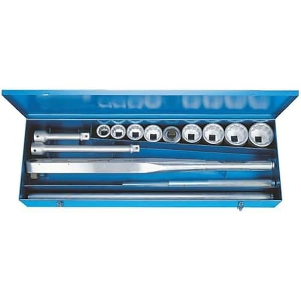 Dynamometrisk nyckel - GEDORE - DREMOMETER EL - 750-2000 Nm - 1" - Kalibreringscertifikat EN DIN ISO 6789