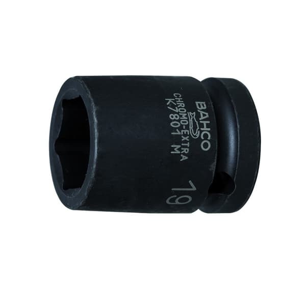 Hexagon impact socket K7801M 12mm, 1/2"