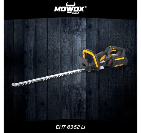 MoWox, sladdlös, 62V Excel-serien handhållen batterihäcksax med roterande handtag (utan batteri och laddare), EHT 6362 Li