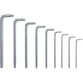 Miniatyrbild 3 av 5: Bosch Set med 9 Torx-nycklar (multifunktionella nycklar i S2-stål; TX8-TX40; lång sida; rostfri yta, förvaringsbarre)