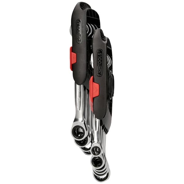 KS Tools 503.4250 Ringskruvnyckelsats 10 delar Nyckelvidd (Metrisk) (för titel) 19 mm