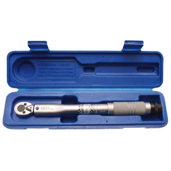 Momentnyckel - Ej specificerad - 6,3 mm (1/4") - 5 - 25 Nm - Vändbar - Med låsskruv