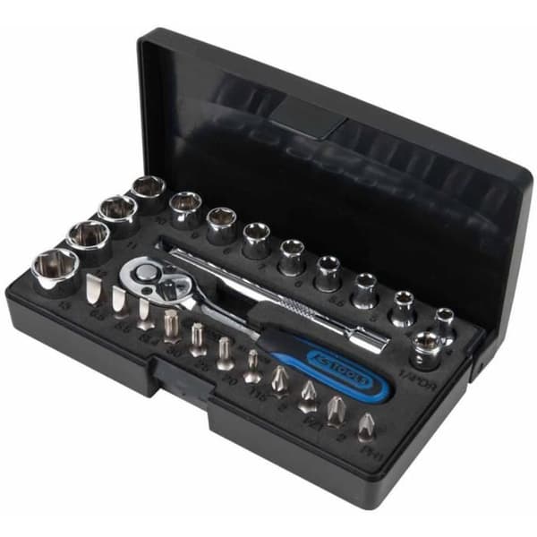 KS Tools Spärrsats, hylsa 26 st CHROMEplus 918.0626