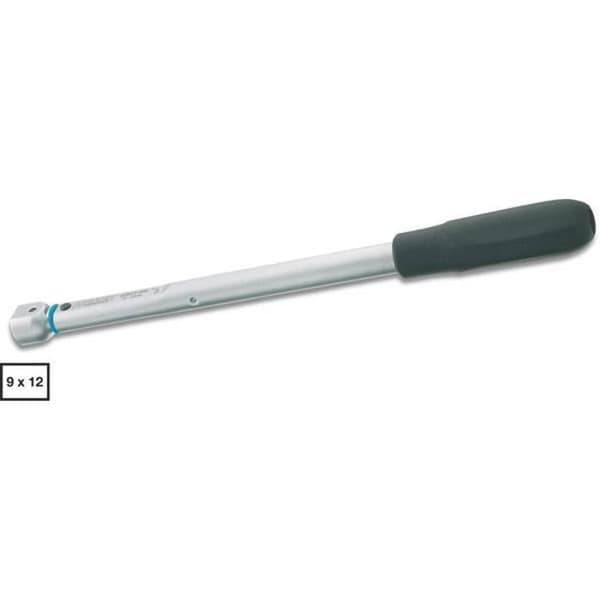 Hazet Momentnyckel - Tolerans: 2% - Fyrkantig hylsa 9 x 12 mm - Total längd: 240 mm - Nm min-max: 5 - 50 - 6391-50