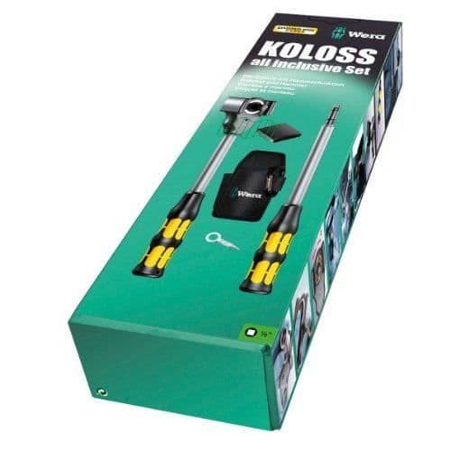 Wera 05133862001 Spärr- och hammarsats 1/2''