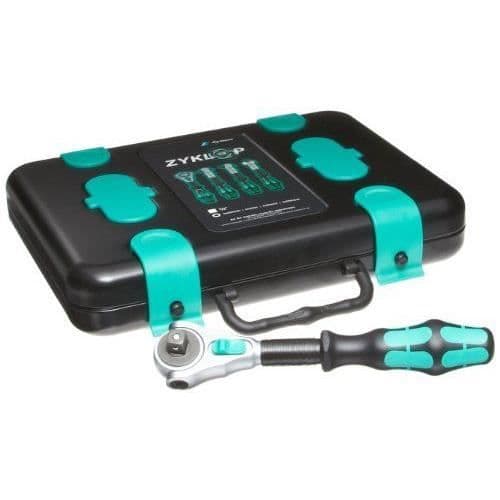 Wera Zyklop / 05003594001 Spärrnyckelsats 3/8"8100 SB 2 43 stycken (Import från Tyskland)