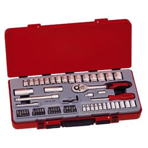 Connex COX580258 Hylsnyckelsats; 58 bitar 3/8" 1/4"