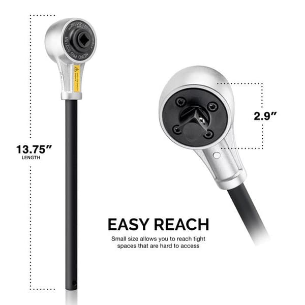 Neiko Pro - 03715B - Neiko Torque Multiplier 1/2" Power Wrench, Cr-Mo/Cr-va stål | 1100 fot-pund