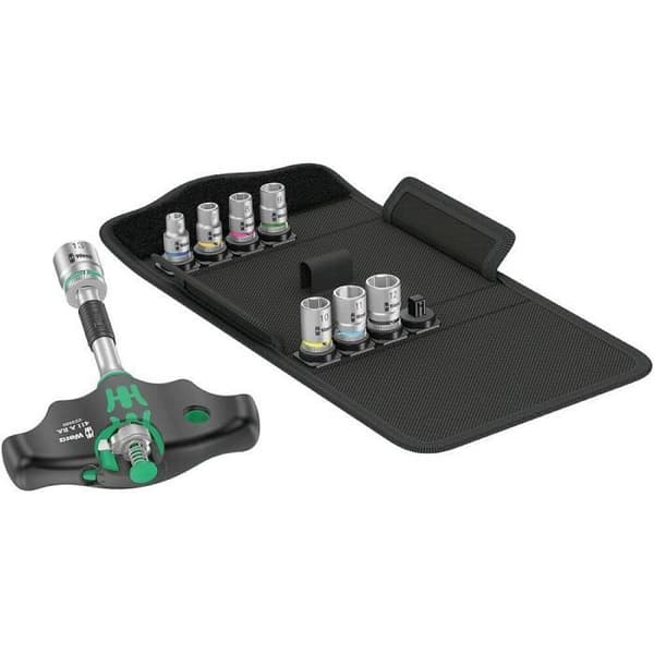 Wera Kraftform Kompakt 400 RA Set 2 Spärrskruvmejsel 1/4