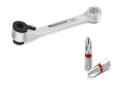 Miniatyrbild 3 av 4: Klicknyckel - hylsnyckel - momentnyckel Matador - 2062 0001 - reversibel klicknyckel för 6,3 mm (1/4") bits