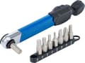 Miniatyrbild 4 av 4: Bgs - 74295 - Momentnyckel - sexkantig hon 6,3 mm (1/4'') - 2-10 Nm - med bitset - 9 delar