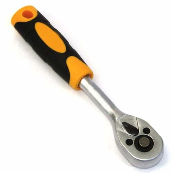 Snabb - L-2105 - WORLD SHOPPING (R) Vändbar spärrnyckel 1/4" 24T kromvanadin