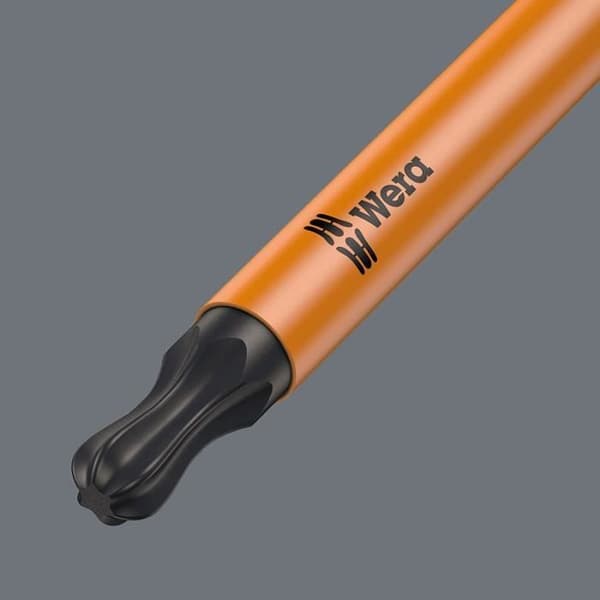 Torx hannycklar - WERA - Flerfärgad - Set med 9 delar - Mantlad kropp - Integrerad magnetiserare