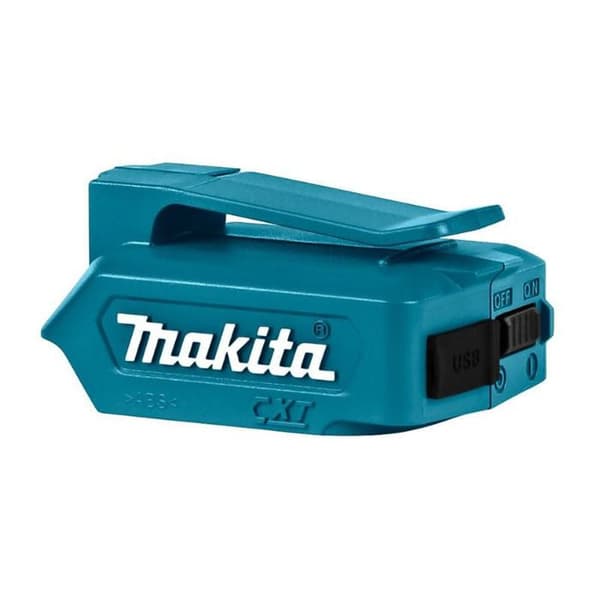 USB-adapter för Makita batteri - ADP06 - Vit - Snabb och enkel laddning