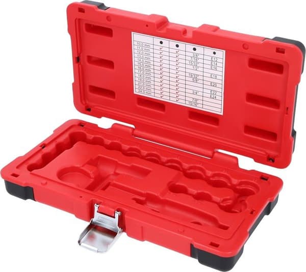 Ks tools - 916.4050-99 - Tom plastlåda för TRIPLE+ hylsnyckel 17 delar 3/8" + 1/2" [ASIN B001ECR8CG]