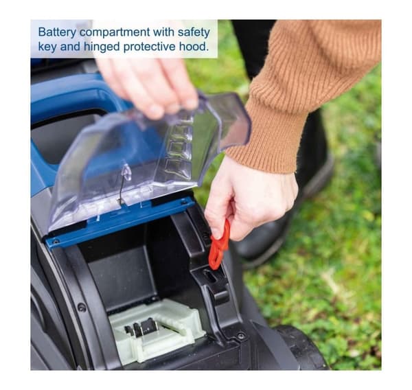 Batterigräsklippare BC-MP320-X, ram, Scheppach