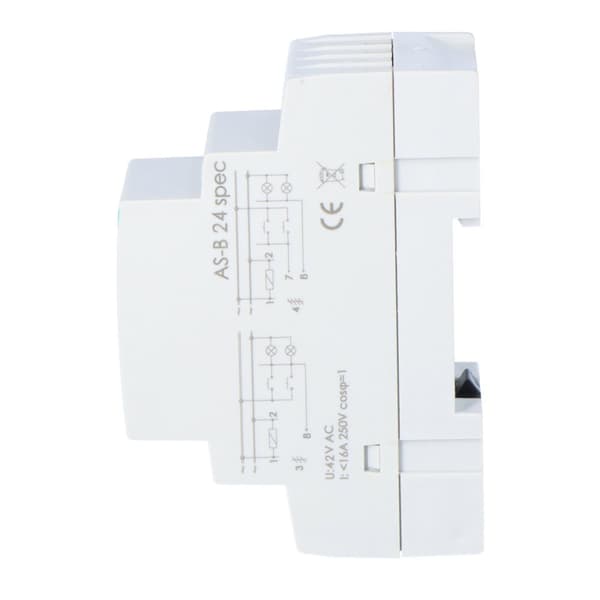 Trappeafbryder AS-B24 Un=24V, I=16A, 2 moduler