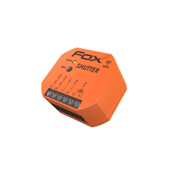 Wi-Fi SHUTTER FOX rullejalousiestyring med 230V motor