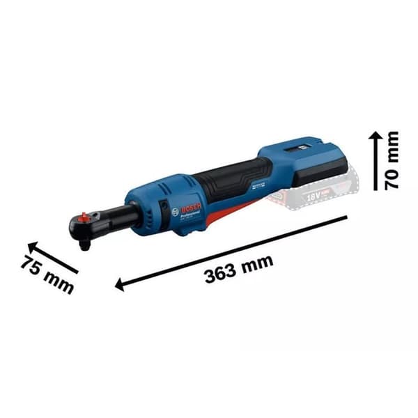 Klämma med ratchet GRC 18V-60 Professional utan batteri eller laddare - Levereras i L-Boxx 136 - BOSCH - 06019N8001