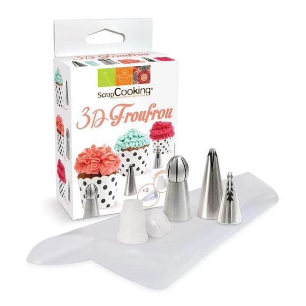 Froufou 3D munstyckssats
