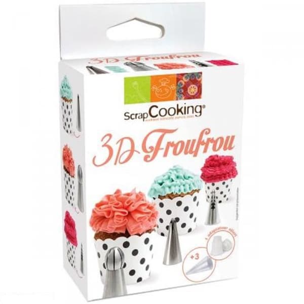 Froufou 3D munstyckssats