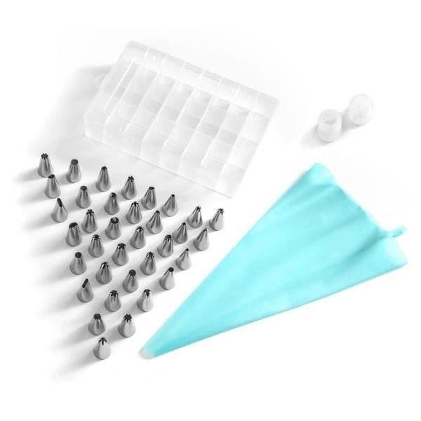 Spritspåse 34 Tips Set dekorationstårtor och bakverk