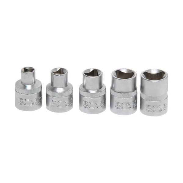 Triangulär hylsa för stolplås M5 - M12 (8 - 16,5 mm) 5 st.