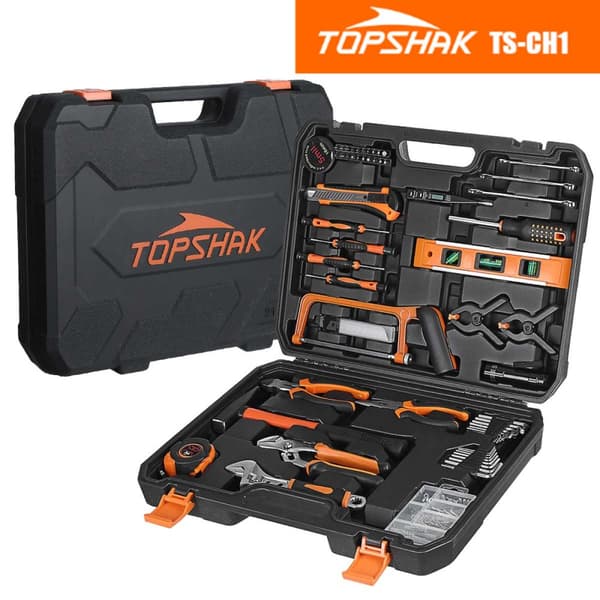 TS-CH1 218 bit sockelnyckel Auto Reparationsverktyg med plastförvaringsväska