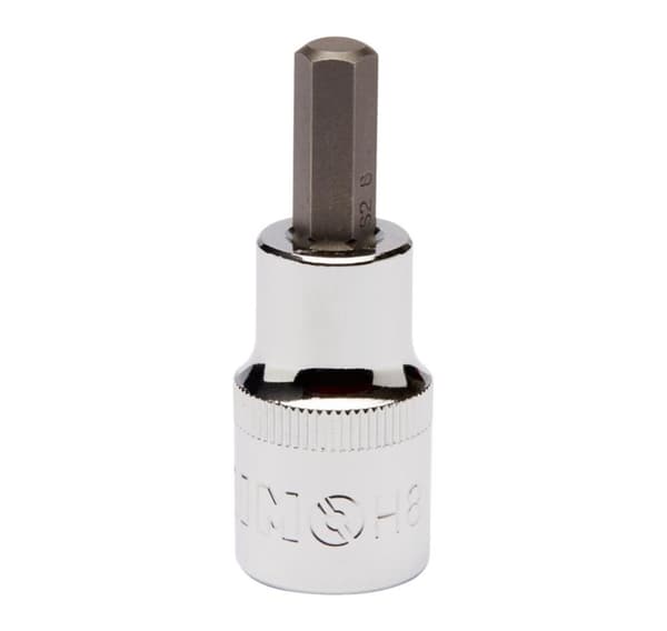 HEX bit socket 10x60mm 1/2" Irimo blister