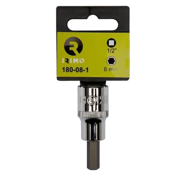 HEX bit fatning 19x60mm 1/2" Irimo blister