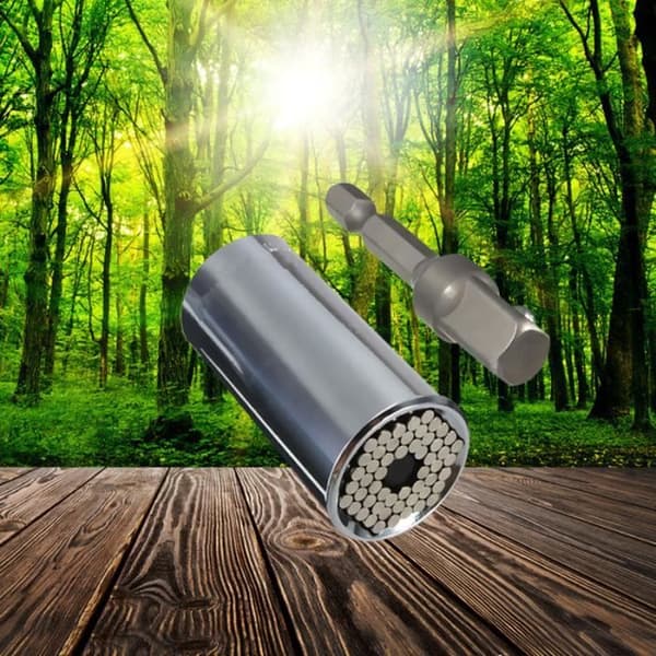 XCSOURCE 2st/set Universal Hylsnyckel Power Drill Adapter Hylsa Järn Stång Multifunktion Hushållsreparationsverktyg