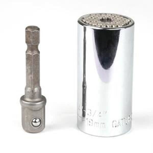 Universal Hylsnyckel Power Drill Adapter Hylsstav Järn Multifunktion Hushållsreparationsverktyg Kit
