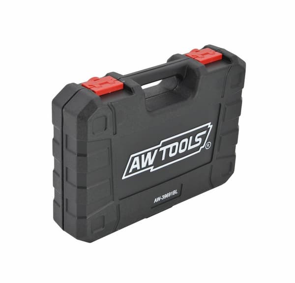AWTOOLS UPPSÄTTNING MED IMPACT SOCKETS 1/2" 14 st. BLACK LINE