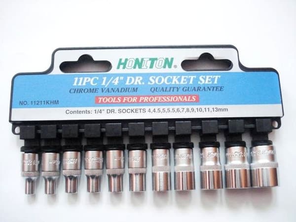 HONITON STIKkontakter 11 stk. 1/4" HONIDRIVER