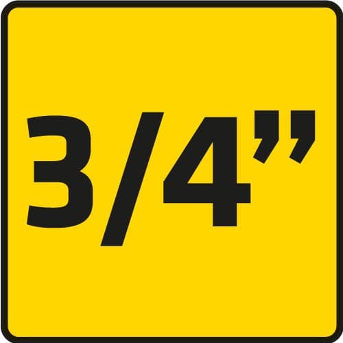3/4" hylsyavaimet, sarja 20 kpl.