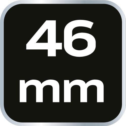 3/4" kuusikulmainen kanta, 46 mm