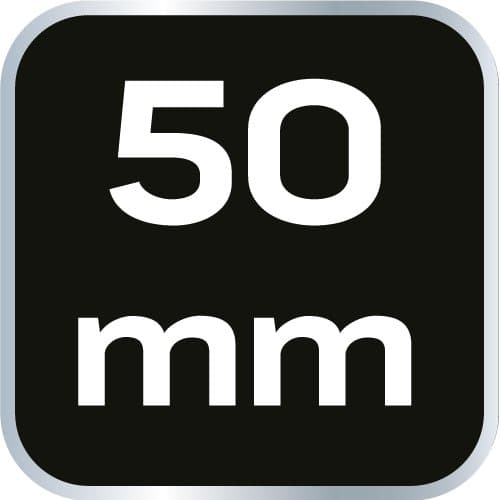 3/4" sexkantshylsa, 50 mm
