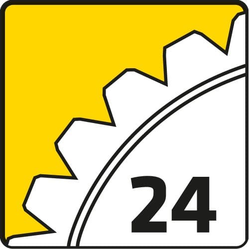 1/2" hylsnycklar, set med 11 st.